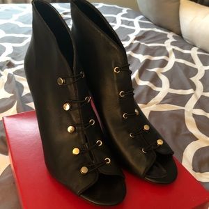 Enzo Black Booties